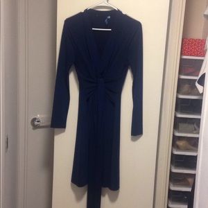 Antonio Melani Navy Wrap dress S